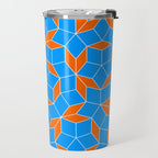Penrose Tiling Pattern Travel Mug Gallery Image 2