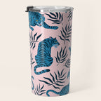 Blue asian tigers Travel Mug Gallery Image 3