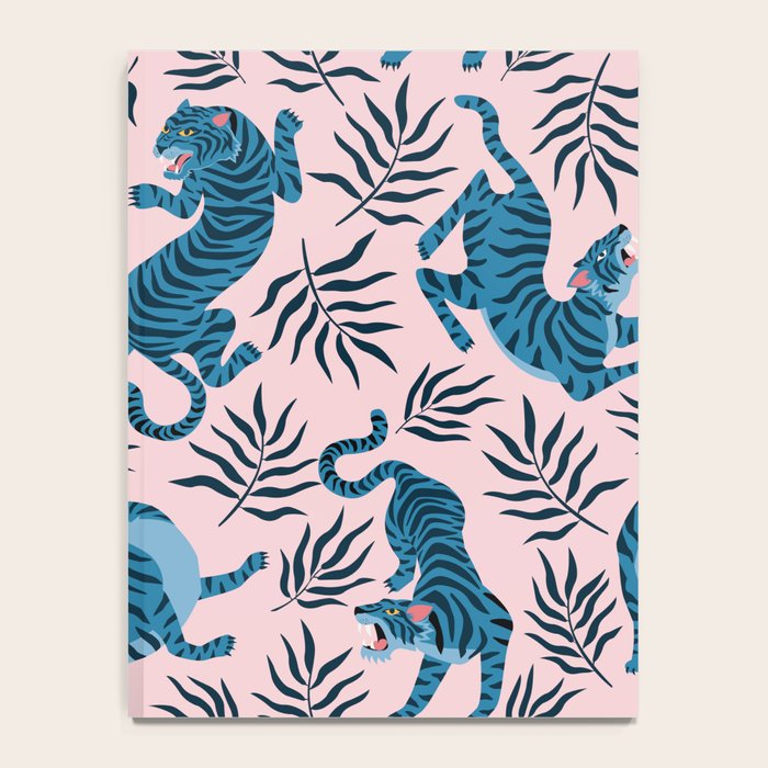 Blue asian tigers Notebook Gallery Image 4