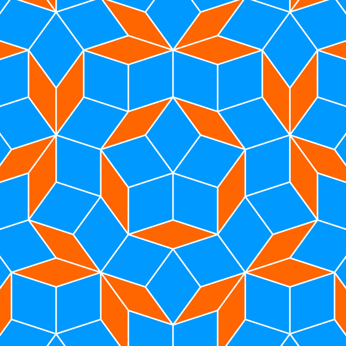 Penrose Tiling Pattern Coffee Mug Gallery Image 2