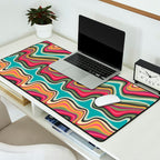 retro wave MANA Desk Mat Gallery Image 2