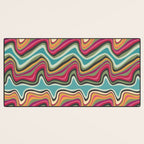 retro wave MANA Desk Mat Gallery Image 3