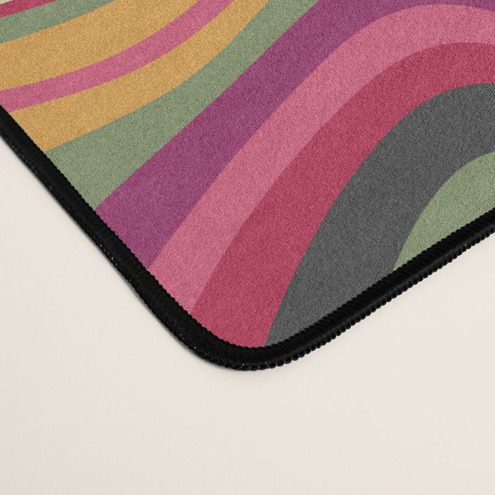 retro wave MANA Desk Mat Gallery Image 4