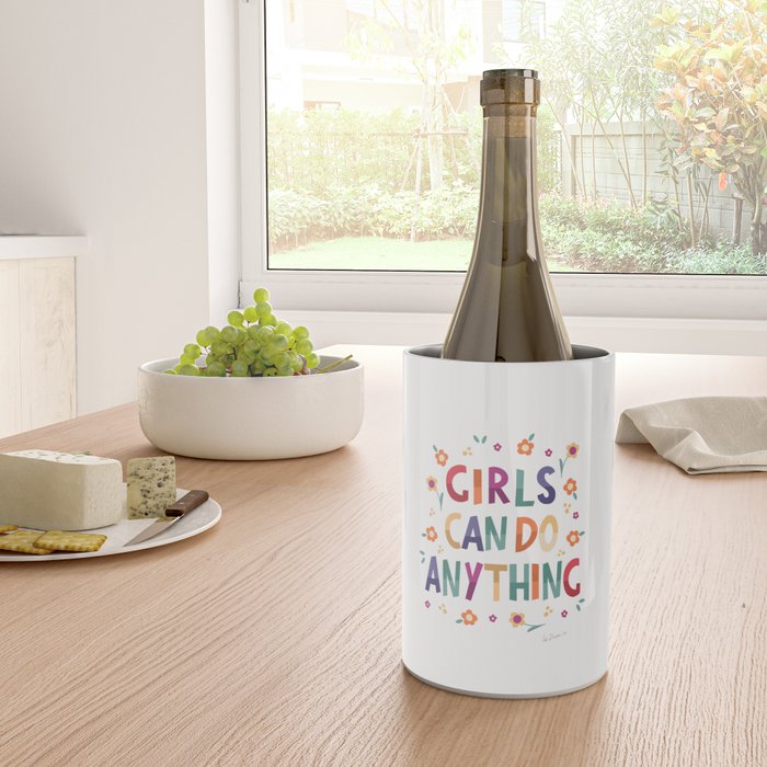 Girls can do anything  Wine Chiller Gallery Image 4