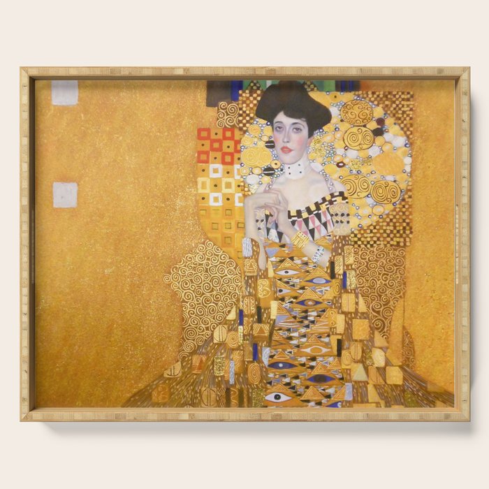 Gustav Klimt - The Woman in Gold Serving Tray Gallery Image 1