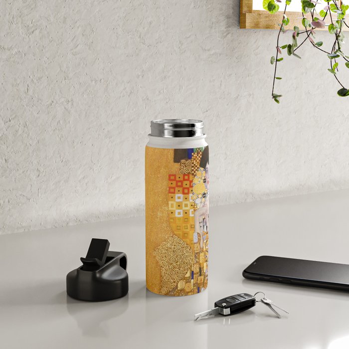 Gustav Klimt - The Woman in Gold Water Bottle Gallery Image 5