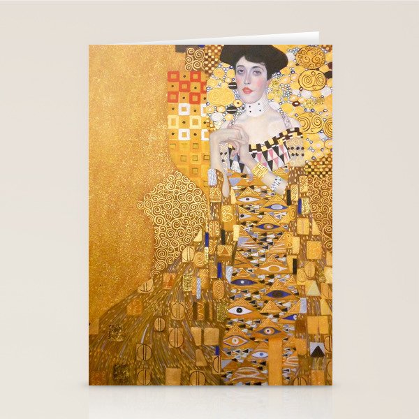Gustav Klimt - The Woman in Gold Stationery Card Gallery Image 1