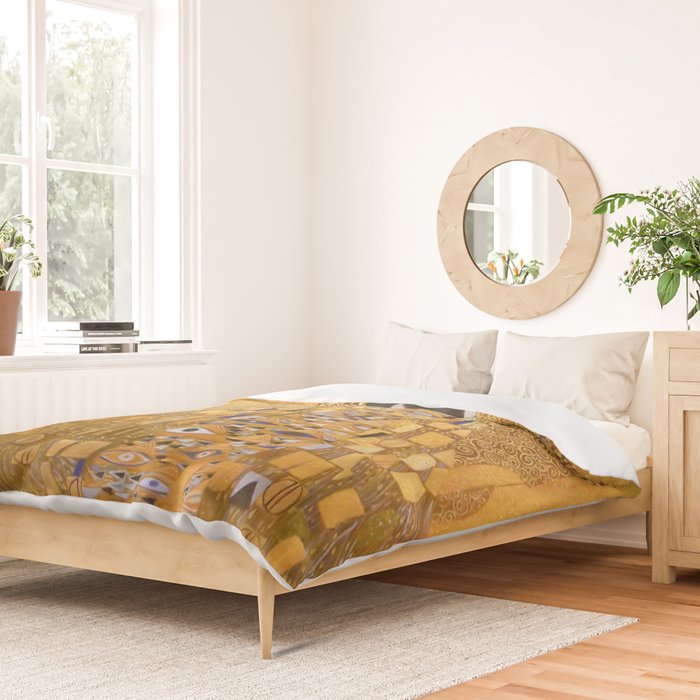 Gustav Klimt - The Woman in Gold Duvet Cover Gallery Image 2
