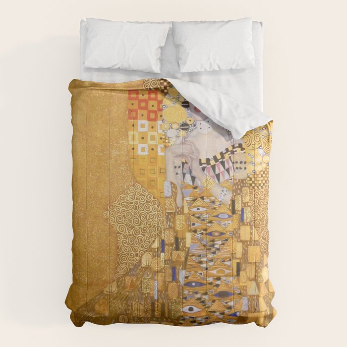 Gustav Klimt - The Woman in Gold Comforter Gallery Image 6