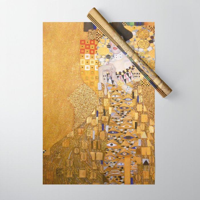 Gustav Klimt - The Woman in Gold Wrapping Paper Gallery Image 1