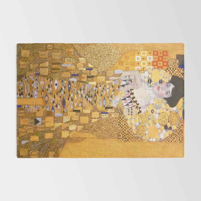 Gustav Klimt - The Woman in Gold Rug Gallery Image 2