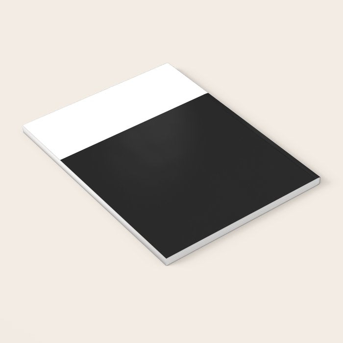 Color Block-Black and White Notebook Gallery Image 3