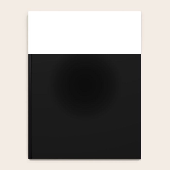 Color Block-Black and White Notebook Gallery Image 4