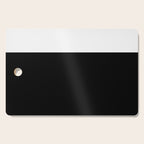 Color Block-Black and White Cutting Board Gallery Image 1