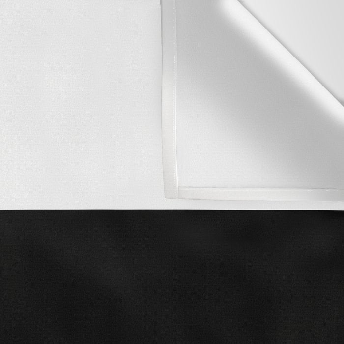 Color Block-Black and White Wall Tapestry Gallery Image 3