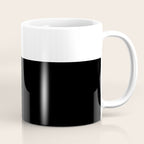 Color Block-Black and White Coffee Mug Gallery Image 1
