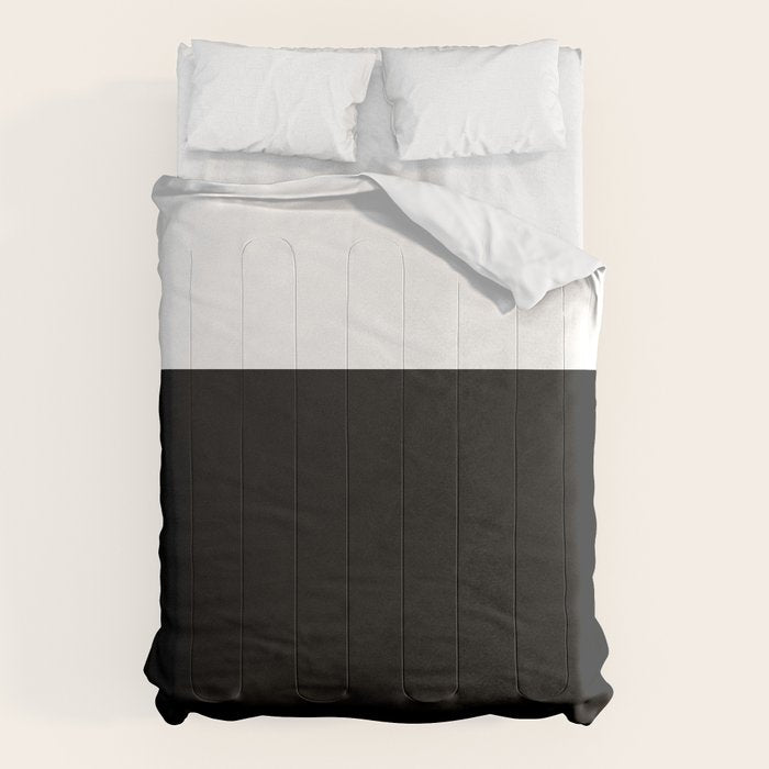 Color Block-Black and White Comforter Gallery Image 6