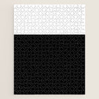 Color Block-Black and White Jigsaw Puzzle Gallery Image 1