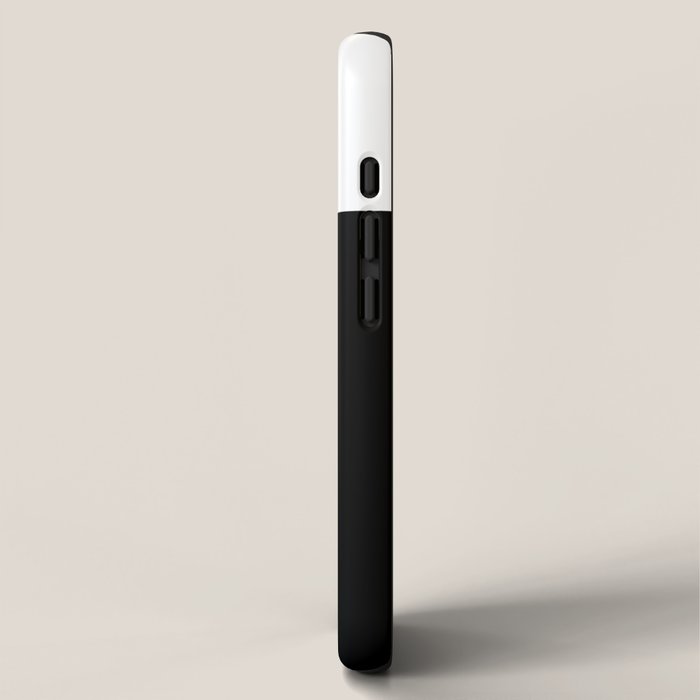 Color Block-Black and White iPhone Case Gallery Image 2
