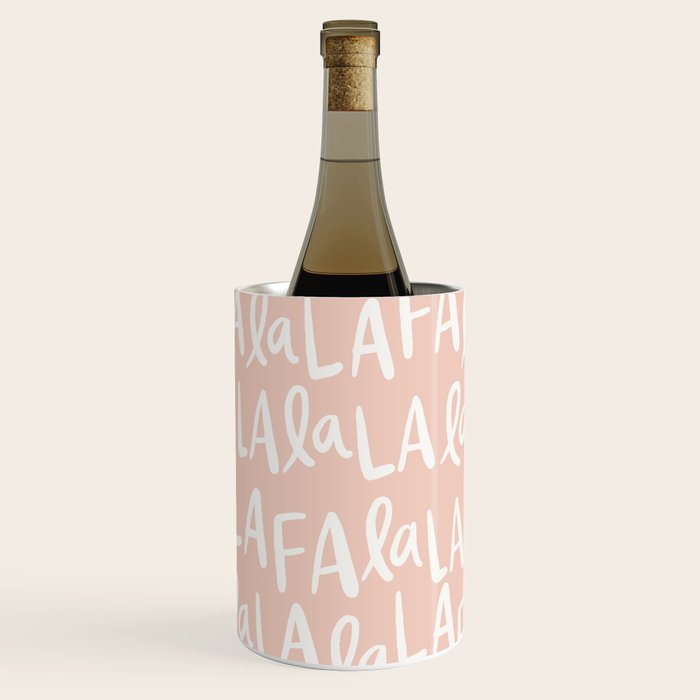 Fa La La  Peachy pink Wine Chiller Gallery Image 1