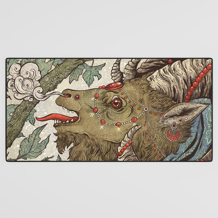 Krampus Desk Mat Gallery Image 3