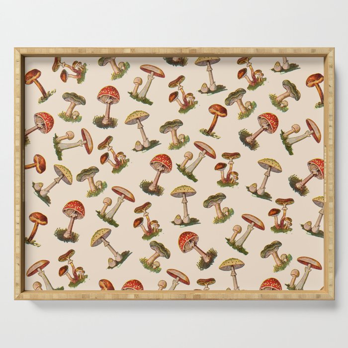 Magical Mushrooms Serving Tray Gallery Image 1