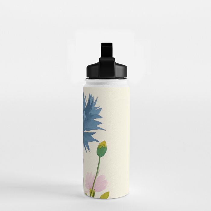 Whispers in Blue Water Bottle Gallery Image 2