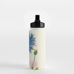 Whispers in Blue Water Bottle Gallery Image 2