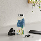 Whispers in Blue Water Bottle Gallery Image 4