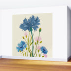Whispers in Blue Wall Mural Gallery Image 2