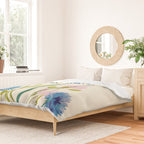 Whispers in Blue Duvet Cover Gallery Image 2