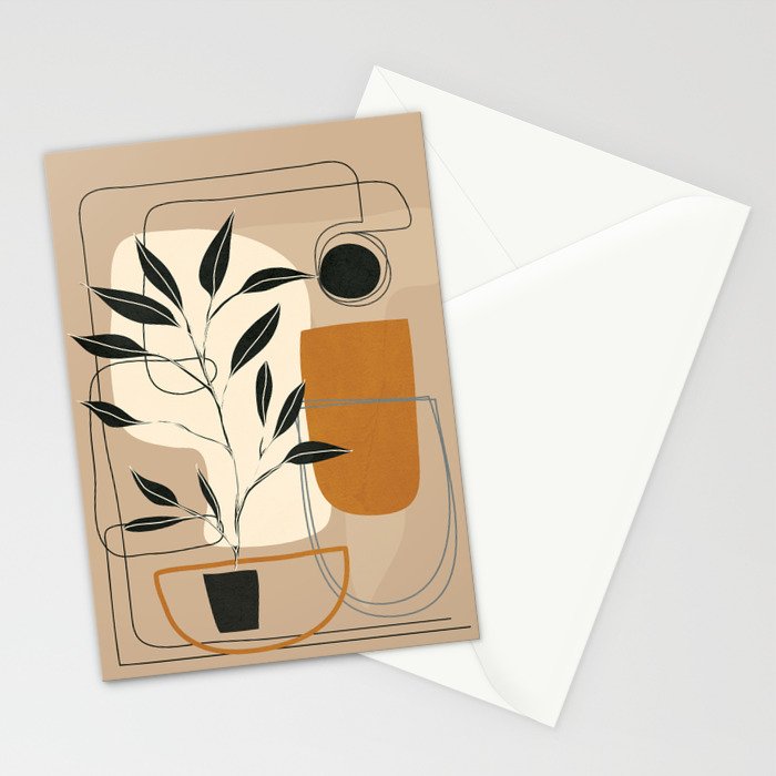 Abstract Shapes 06 Stationery Card Gallery Image 2