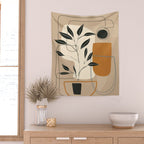 Abstract Shapes 06 Wall Tapestry Gallery Image 2