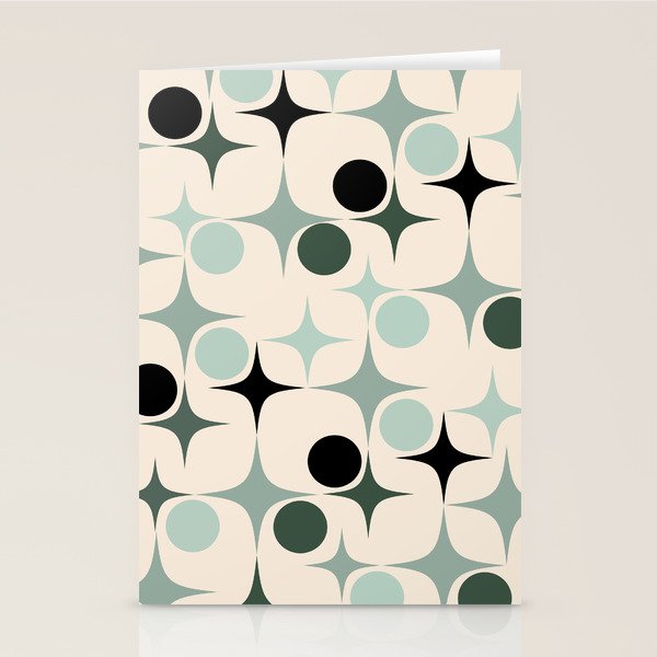Modern Retro Geo Stationery Card Gallery Image 1