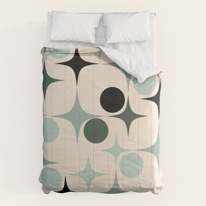 Modern Retro Geo Comforter Gallery Image 1