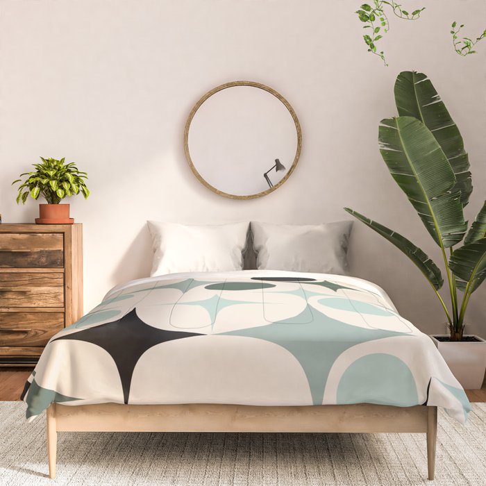Modern Retro Geo Comforter Gallery Image 3