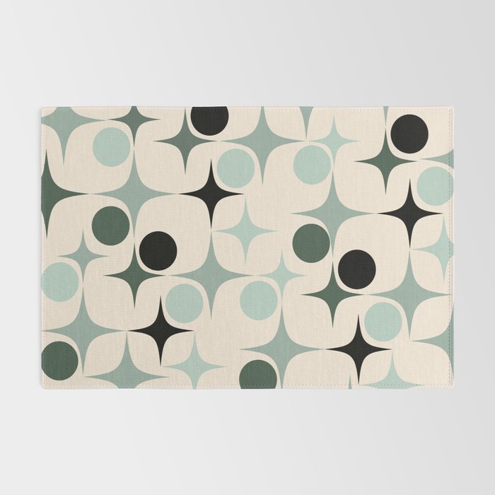 Modern Retro Geo Rug Gallery Image 2