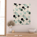 Modern Retro Geo Wall Tapestry Gallery Image 2