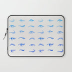 Mascara Envy - Blue OmbrÃ© Palette Laptop Sleeve Gallery Image 1