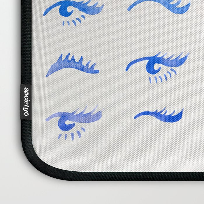Mascara Envy - Blue OmbrÃ© Palette Laptop Sleeve Gallery Image 3