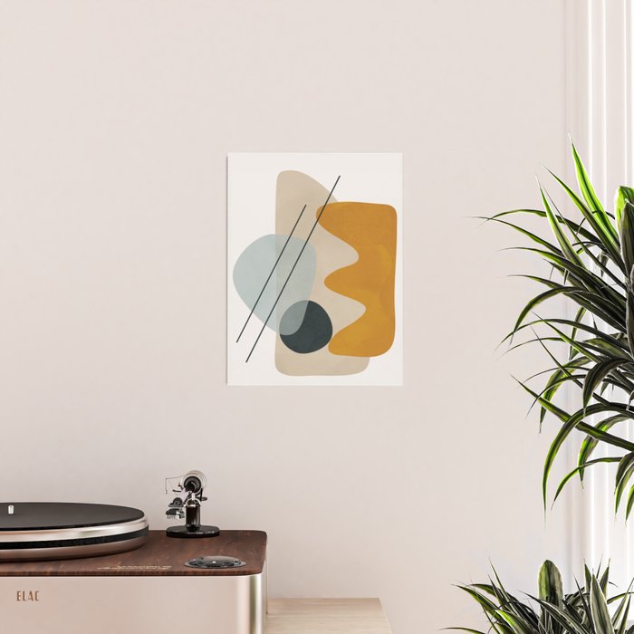 Abstract Shapes No27 Poster Gallery Image 2