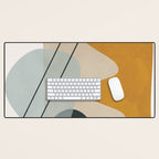 Abstract Shapes No27 Desk Mat Gallery Image 1
