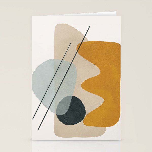 Abstract Shapes No27 Stationery Card Gallery Image 2