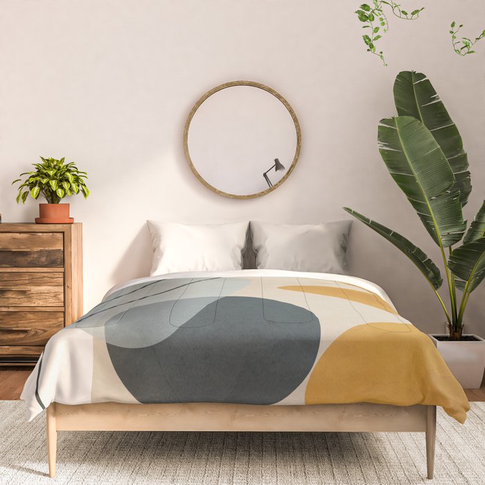 Abstract Shapes No27 Comforter Gallery Image 3