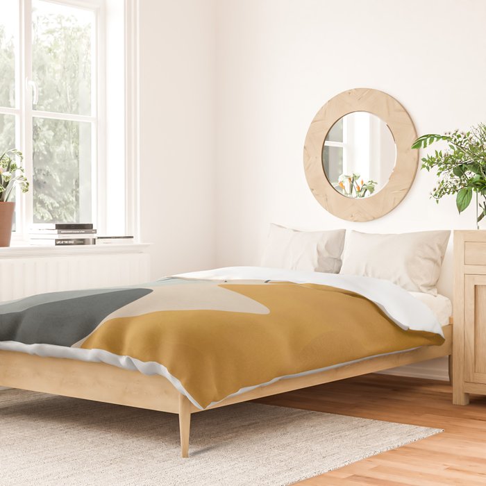 Abstract Shapes No27 Duvet Cover Gallery Image 2
