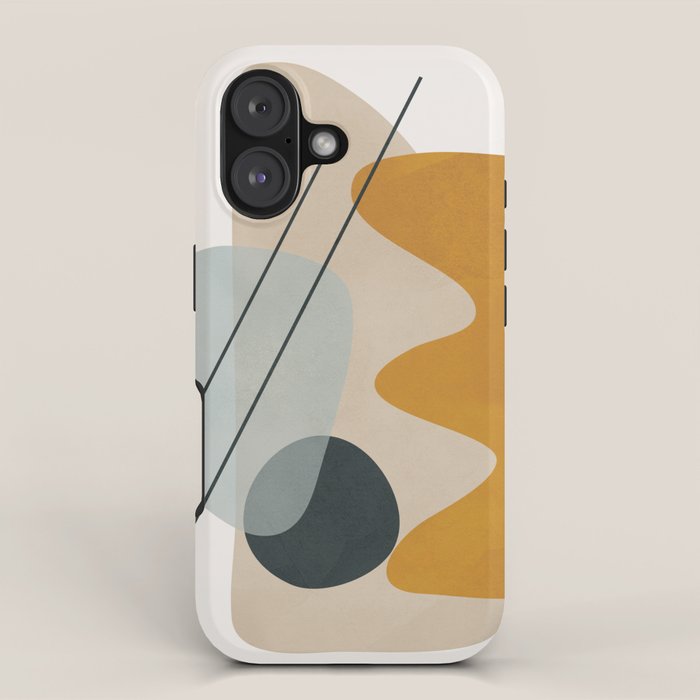 Abstract Shapes No27 iPhone Case Gallery Image 1