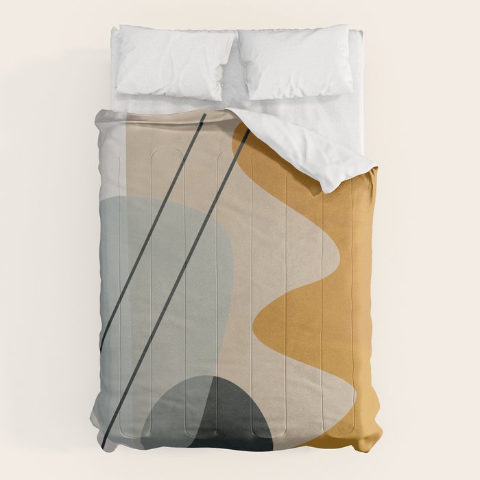 Abstract Shapes No27 Comforter Gallery Image 6