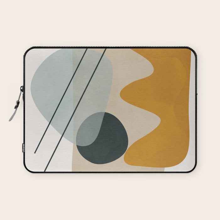 Abstract Shapes No27 Laptop Sleeve Gallery Image 1