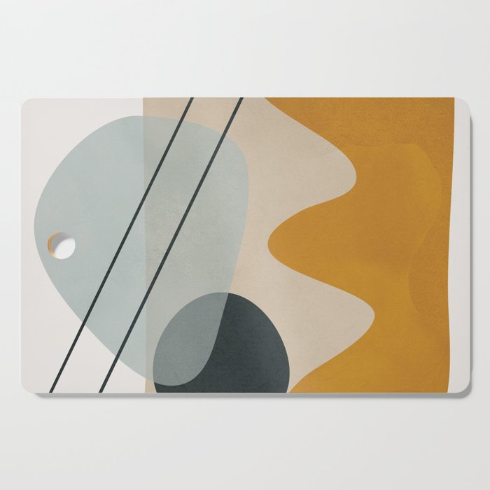 Abstract Shapes No27 Cutting Board Gallery Image 1