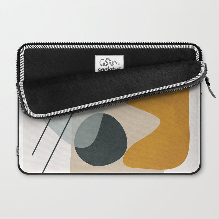 Abstract Shapes No27 Laptop Sleeve Gallery Image 2